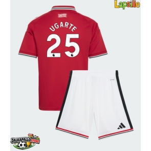Manchester United Manuel Ugarte #25 Kotipaita Lapsille 2026-27 Lyhythihainen (+ shortsit)